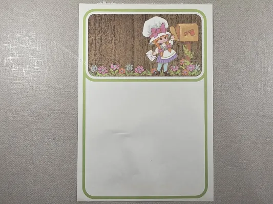 Papel de carta Menininhas - 2574