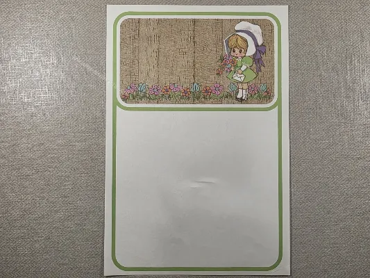 Papel de carta Menininhas - 2575