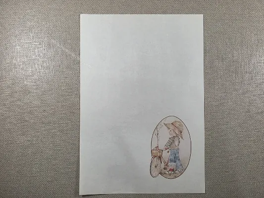 Papel de carta Menininhas - 2578