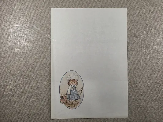 Papel de carta Menininhas - 2579