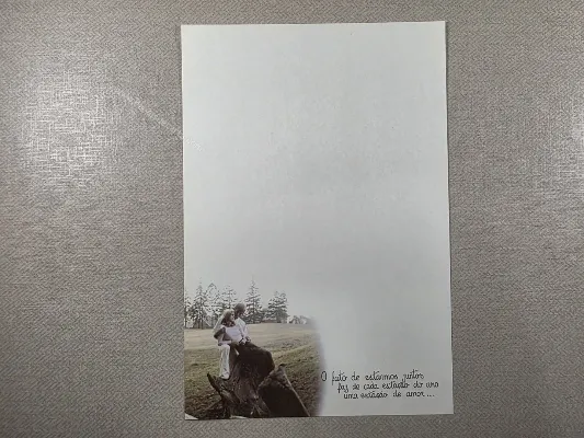 Papel de carta Menininhas - 2583
