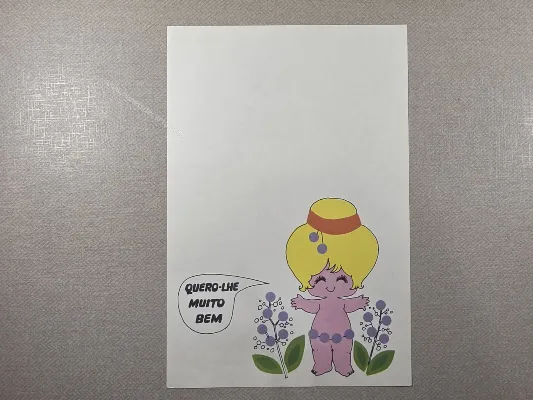 Papel de carta Menininhas - 2588