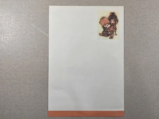 Papel de carta Menininhas - 2595