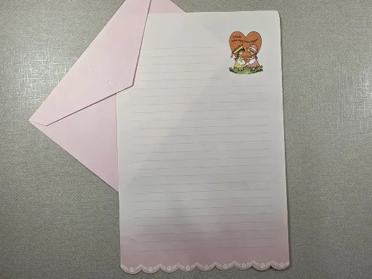 Papel de carta Menininhas - 2599