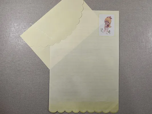 Papel de carta Menininhas - 2602