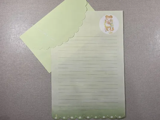 Papel de carta Menininhas - 2606