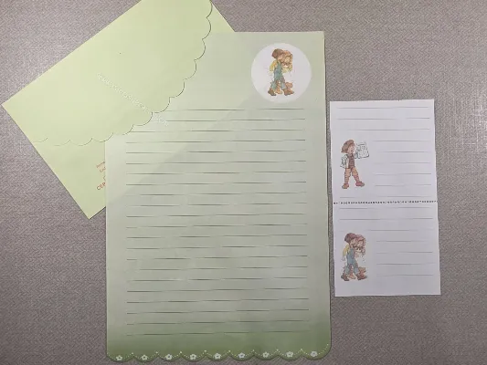 Papel de carta Menininhas - 2607