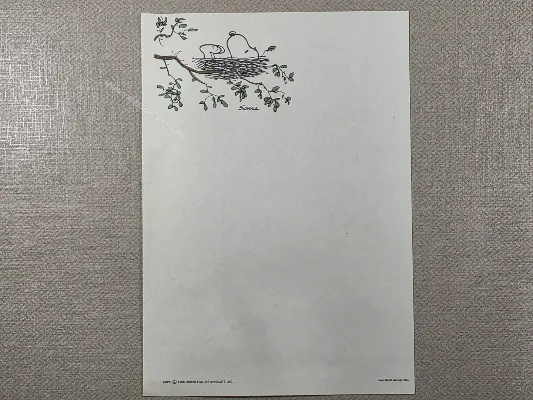 Papel de carta do Snoopy 71
