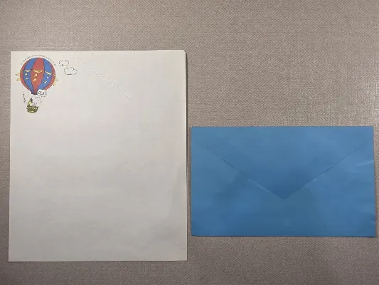 Papel de carta do Snoopy 85