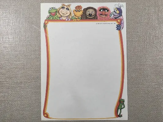 Papel de carta Muppets Baby - 04