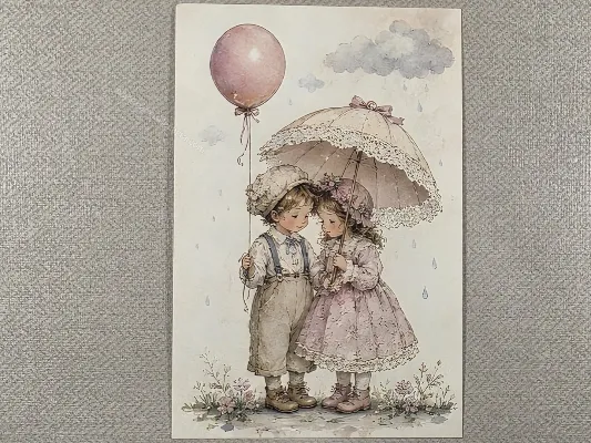 Post Cards Vintage - Menininhas - 49