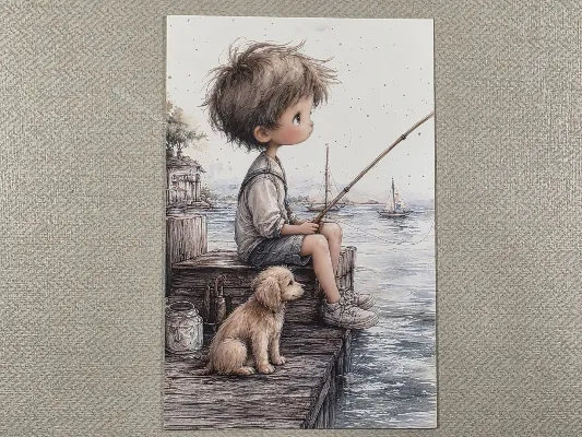 Post Cards - Menininhas - 16