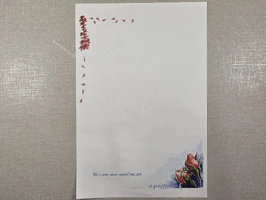 Papel de carta antigo - Coleção A. Gelatti - 34