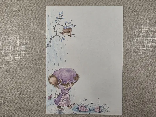 Papel de carta antigo - Coleção Toquinho - 29