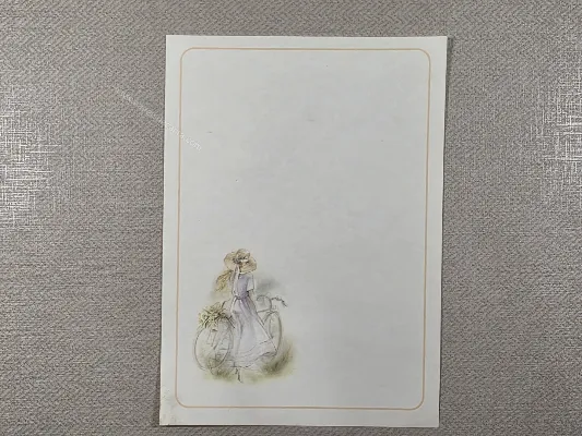 Papel de carta antigo - Coleção Julia - 40