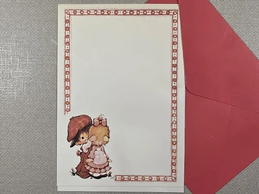 Papel de carta Menininhas - 2609