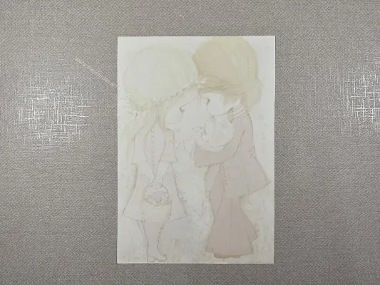 Papel de carta Menininhas - 2626