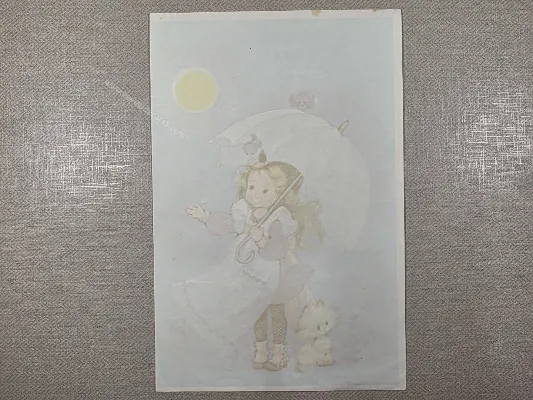 Papel de carta Menininhas - 2627