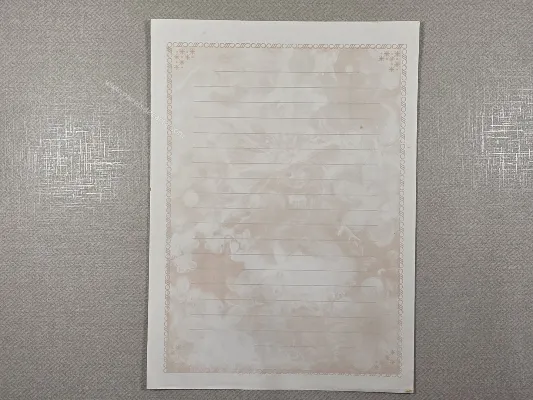 Papel de carta Menininhas - 2628