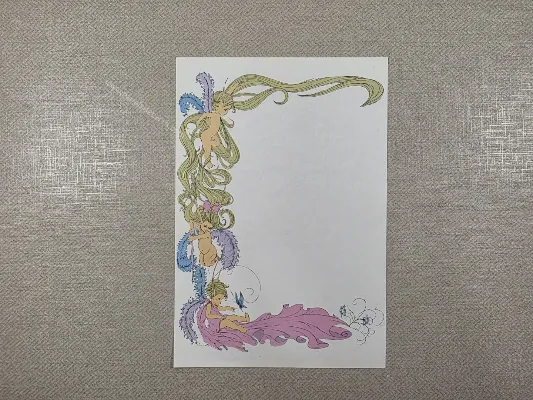 Papel de carta Menininhas - 2631