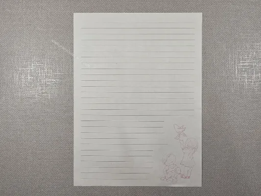 Papel de carta Menininhas - 2632