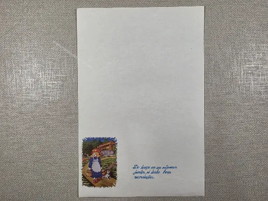 Papel de carta Menininhas - 2636