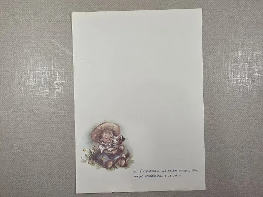 Papel de carta Menininhas - 2642