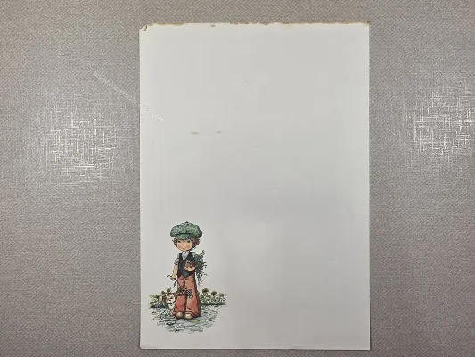 Papel de carta Menininhas - 2643