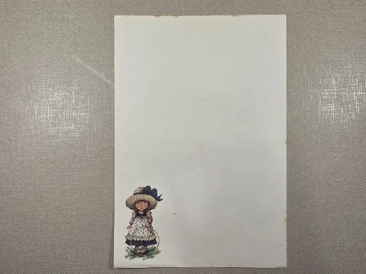 Papel de carta Menininhas - 2644