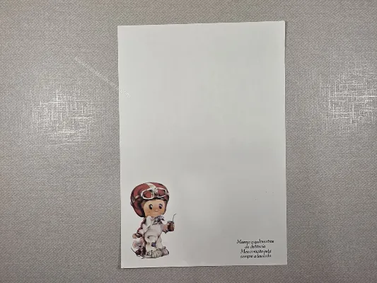 Papel de carta Menininhas - 2646