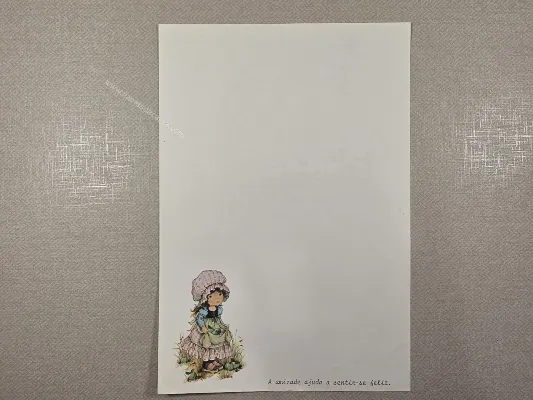 Papel de carta Menininhas - 2648