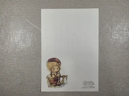 Papel de carta Menininhas - 2649