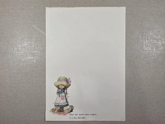 Papel de carta Menininhas - 2651