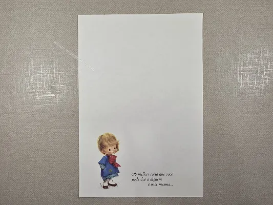 Papel de carta Menininhas - 2653