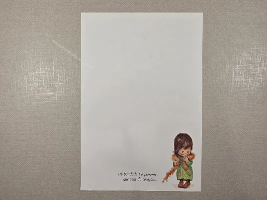 Papel de carta Menininhas - 2654