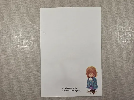 Papel de carta Menininhas - 2655