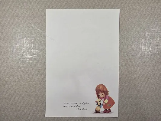 Papel de carta Menininhas - 2657