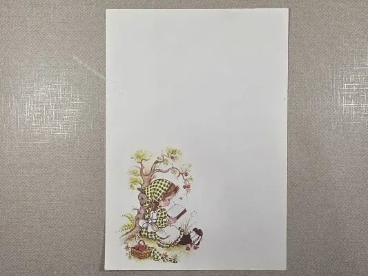 Papel de carta Menininhas - 2666
