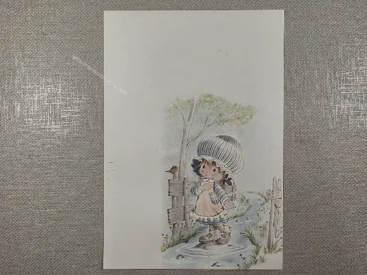 Papel de carta Menininhas - 2668