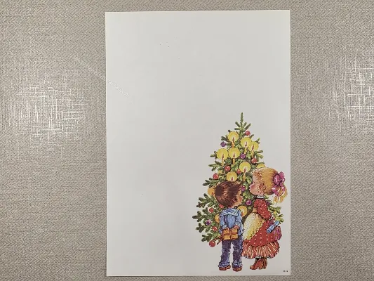 Papel de carta Menininhas - 2669