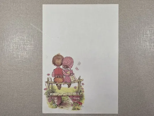 Papel de carta Menininhas - 2670