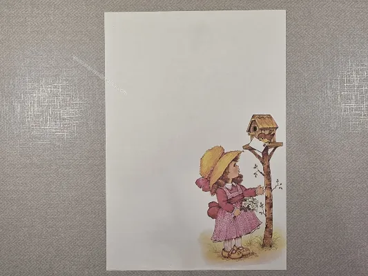 Papel de carta Menininhas - 2672