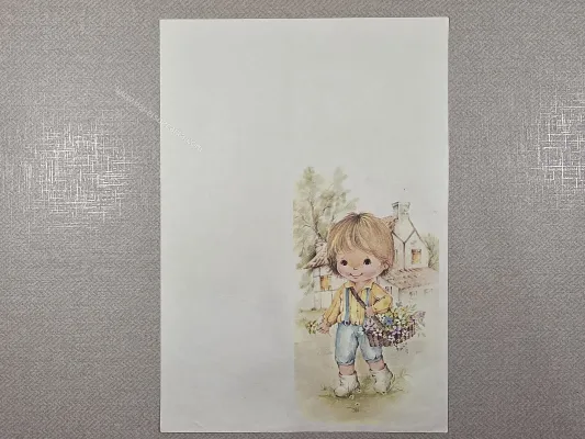 Papel de carta Menininhas - 2678