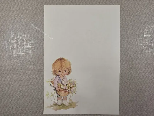 Papel de carta Menininhas - 2681