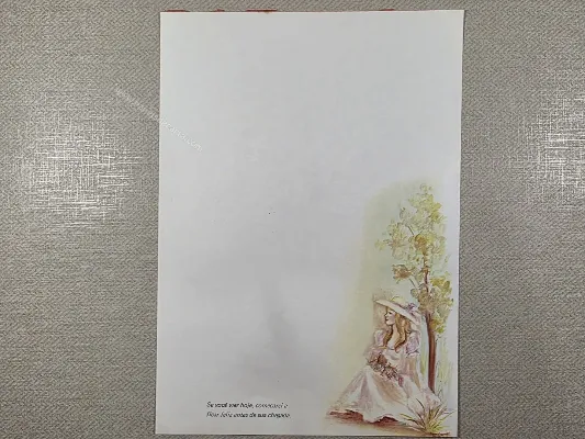 Papel de carta Menininhas - 2686
