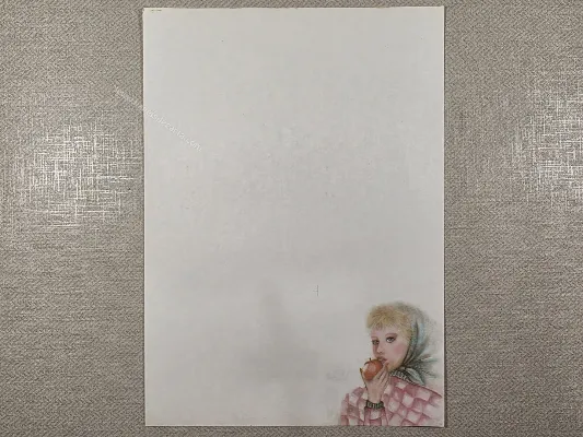 Papel de carta Menininhas - 2687