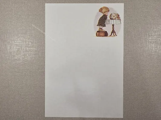 Papel de carta Menininhas - 2689