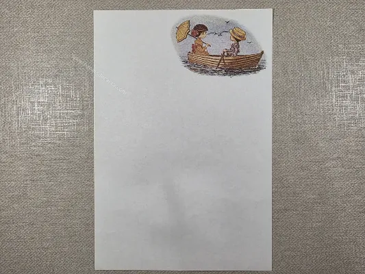 Papel de carta Menininhas - 2691
