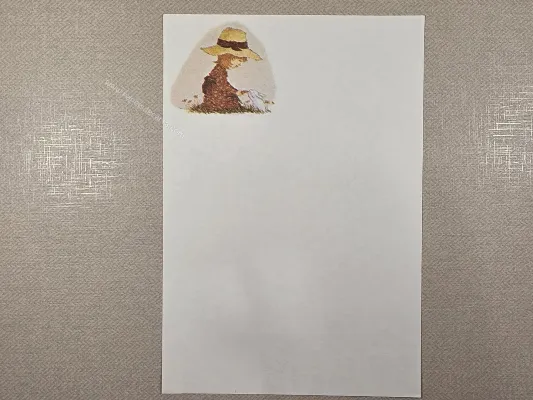 Papel de carta Menininhas - 2693