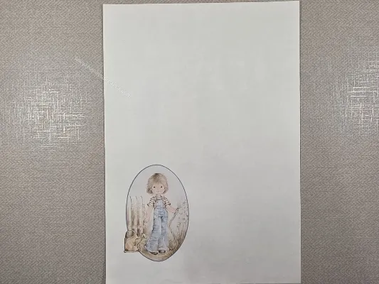 Papel de carta Menininhas - 2698